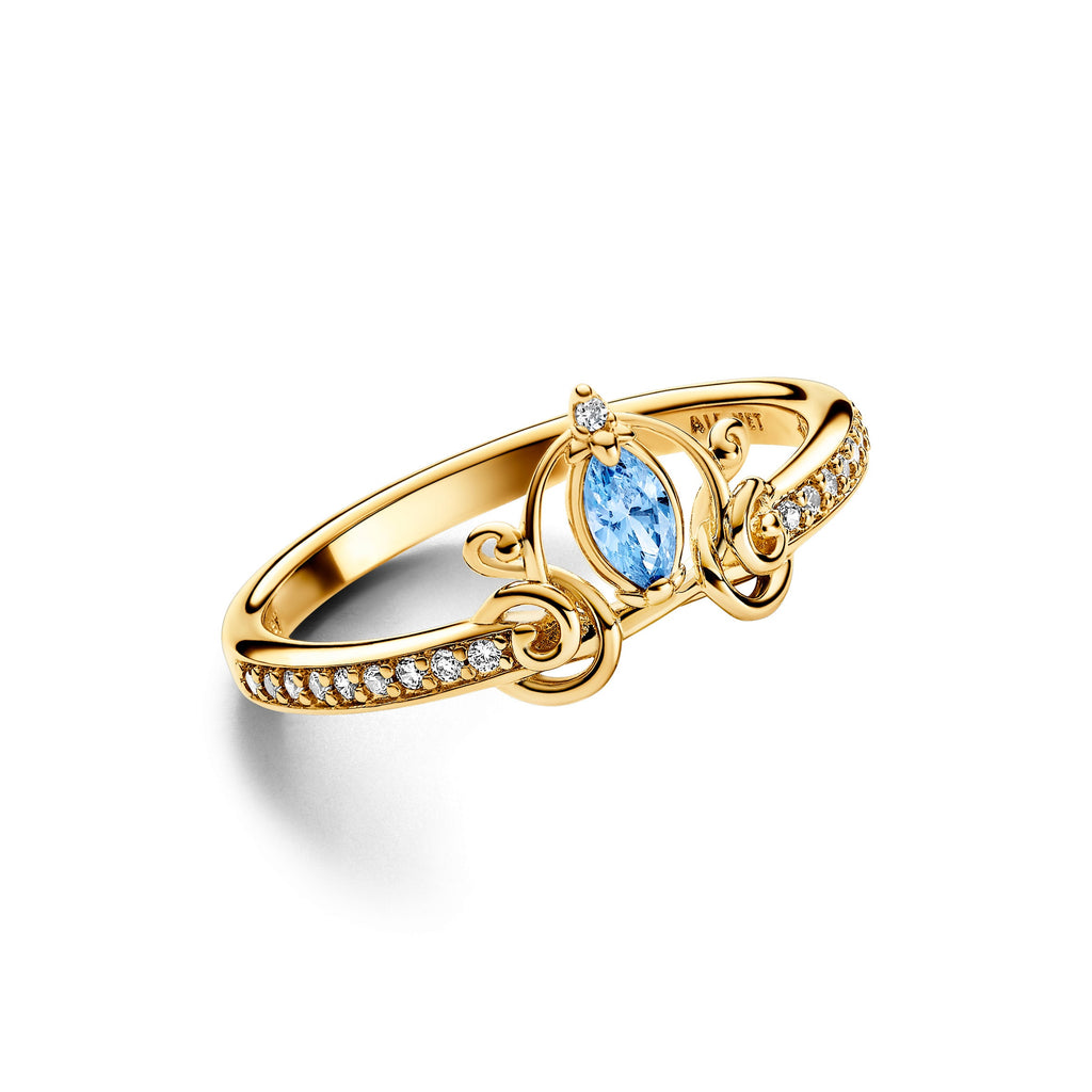 Pandora Ring Featuring Disney Cinderella's Carriage