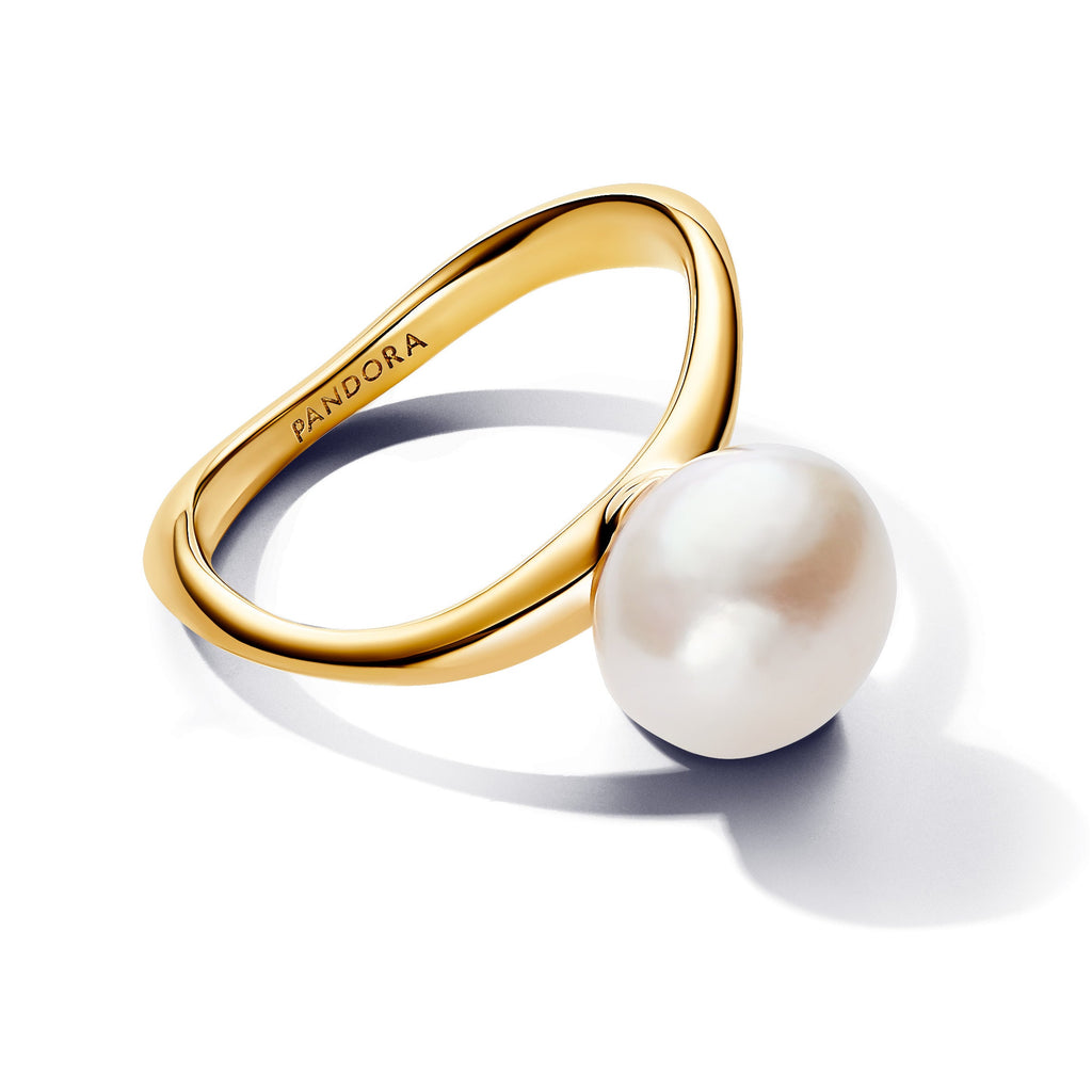 Pandora Baroque Treated Freshwater Cultured Pearl Ring