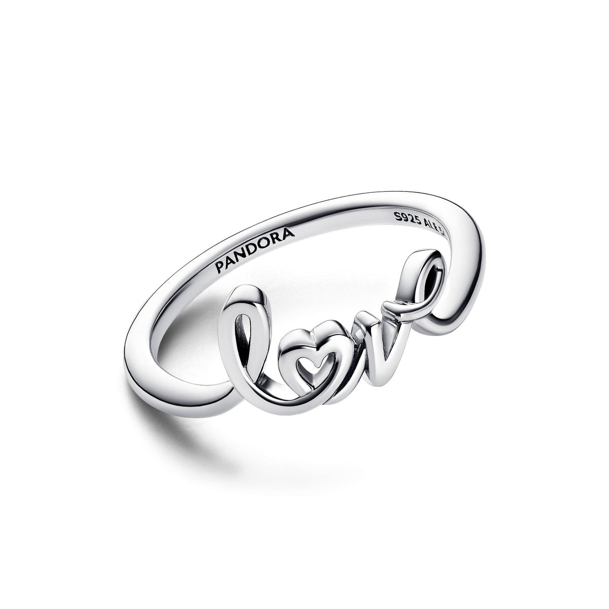 Pandora Handwritten Love Ring