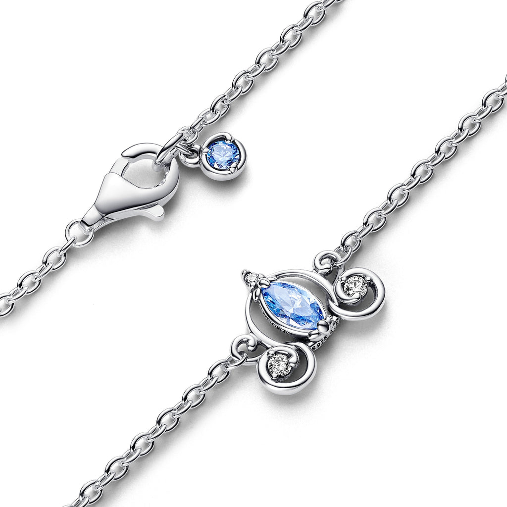 Pandora Necklace Featuring Disney Cinderella's Carriage