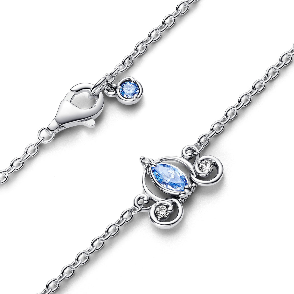 Pandora Necklace Featuring Disney Cinderella's Carriage