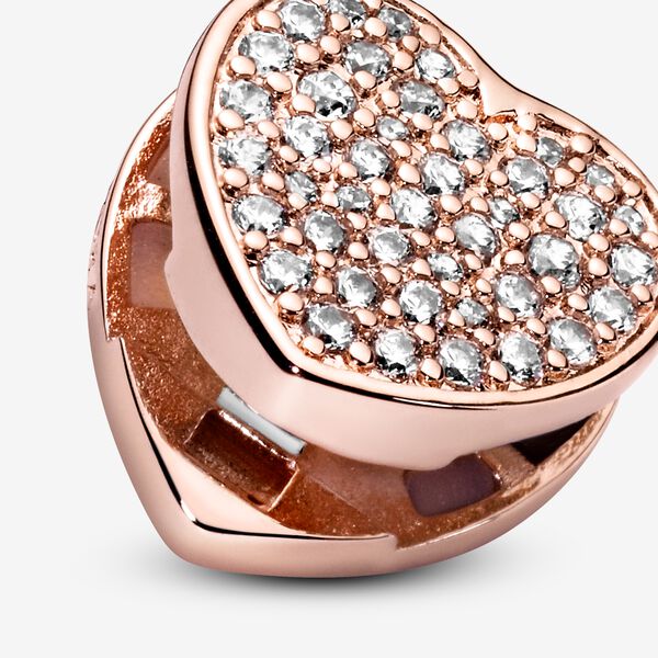 Pandora Pavé Heart Clip Charm