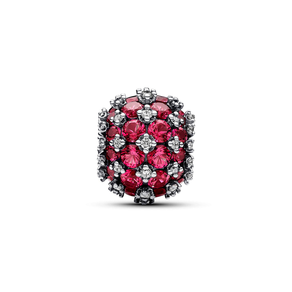 Pandora Sparkling Pavé Round Pink Charm