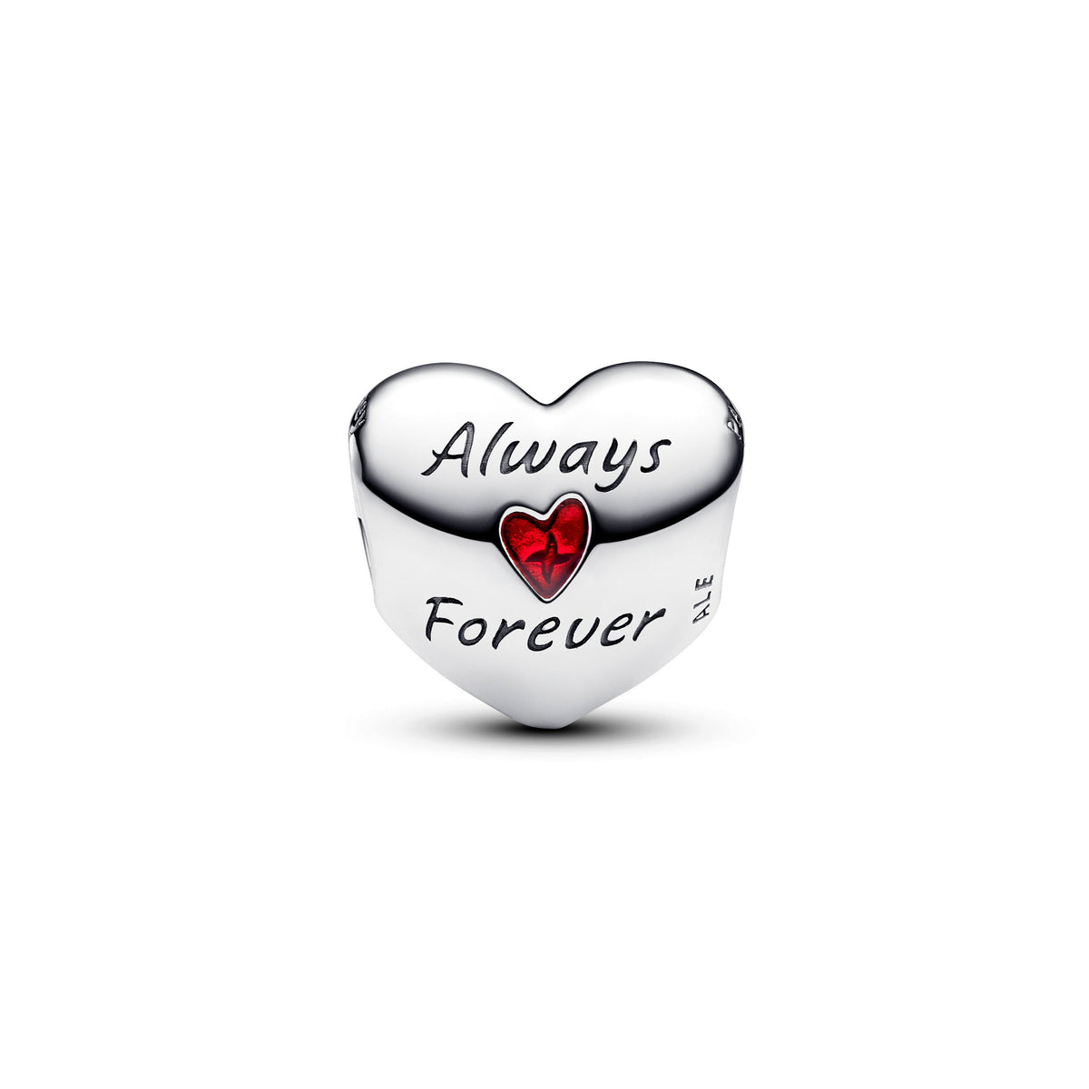 Pandora Charm Featuring Disney Mickey Mouse & Minnie Mouse Heart