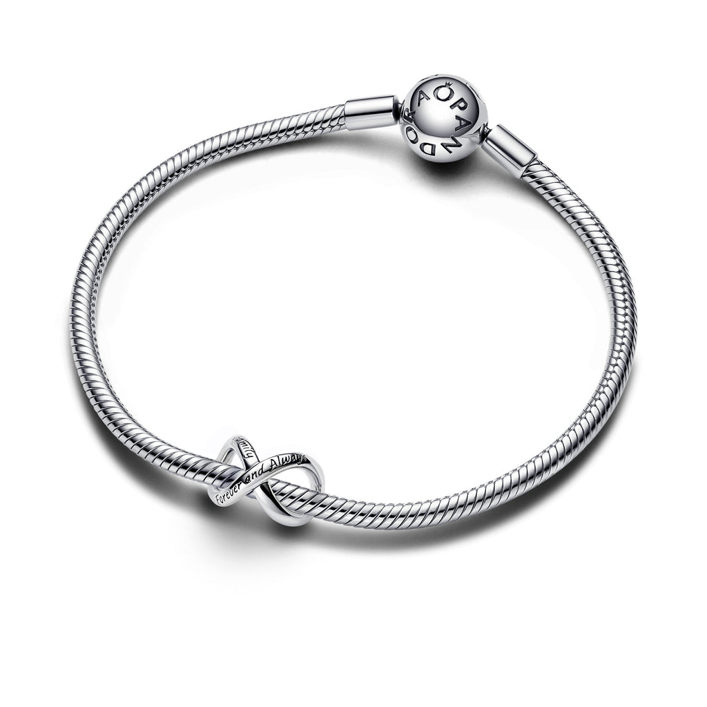 Pandora Charm Featuring Forever & Always Infinity