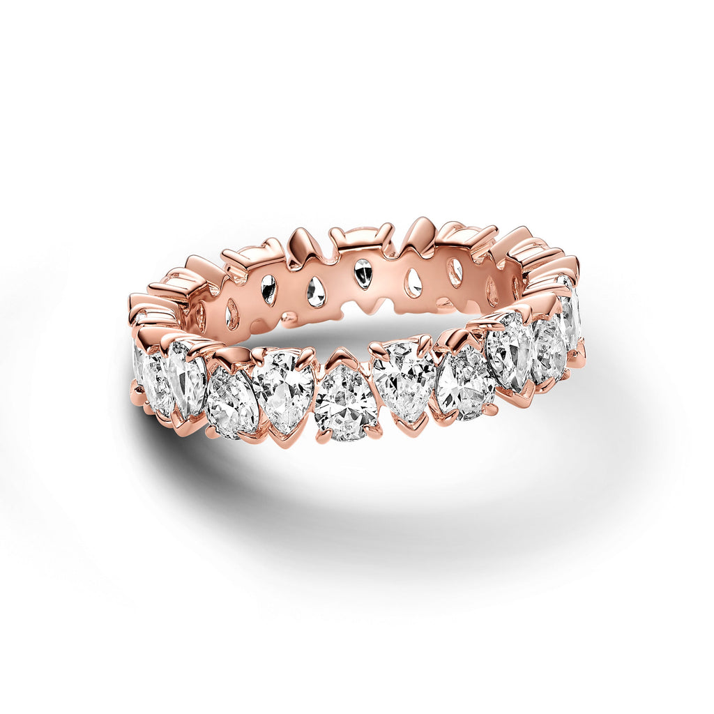 Pandora Alternating Sparkling Band Ring