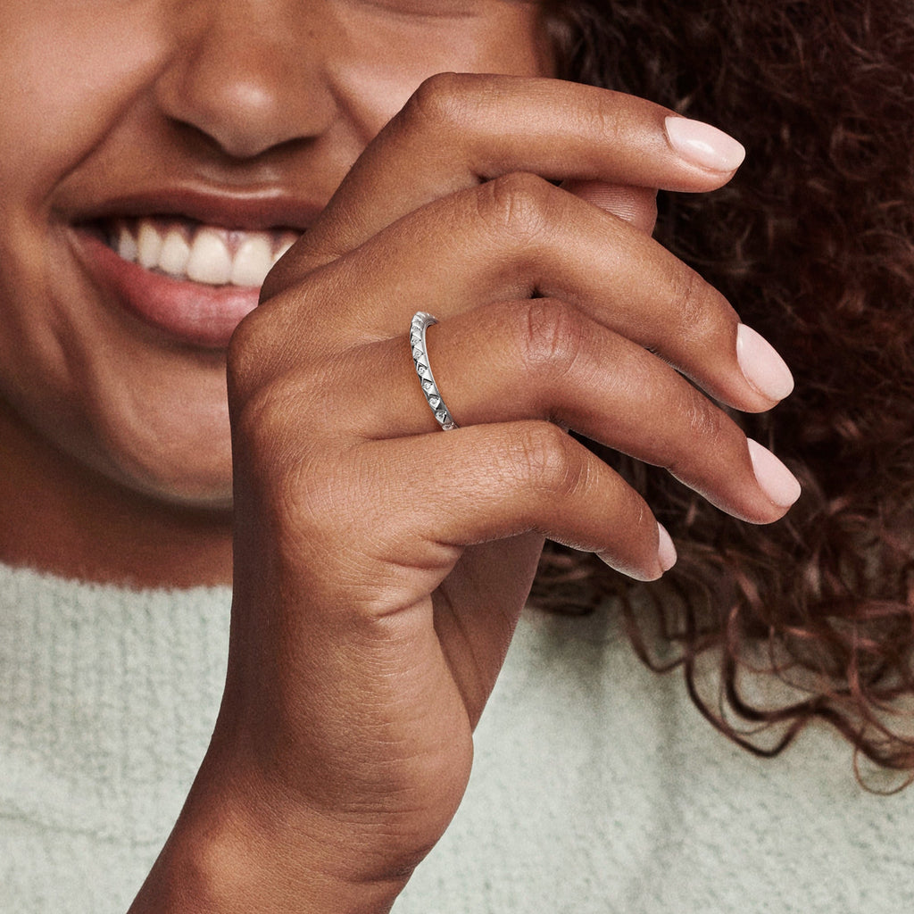 Pandora Ring Featuring ME Pyramids