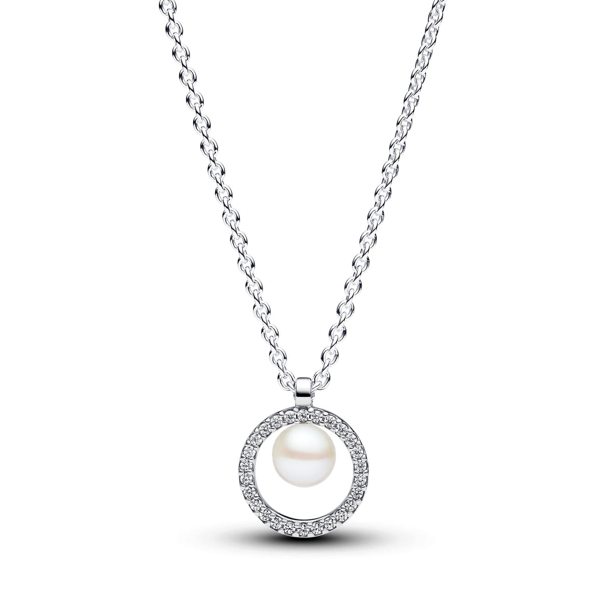 Pandora Freshwater Cultured Pearl Timeless Necklace and Earrings Set