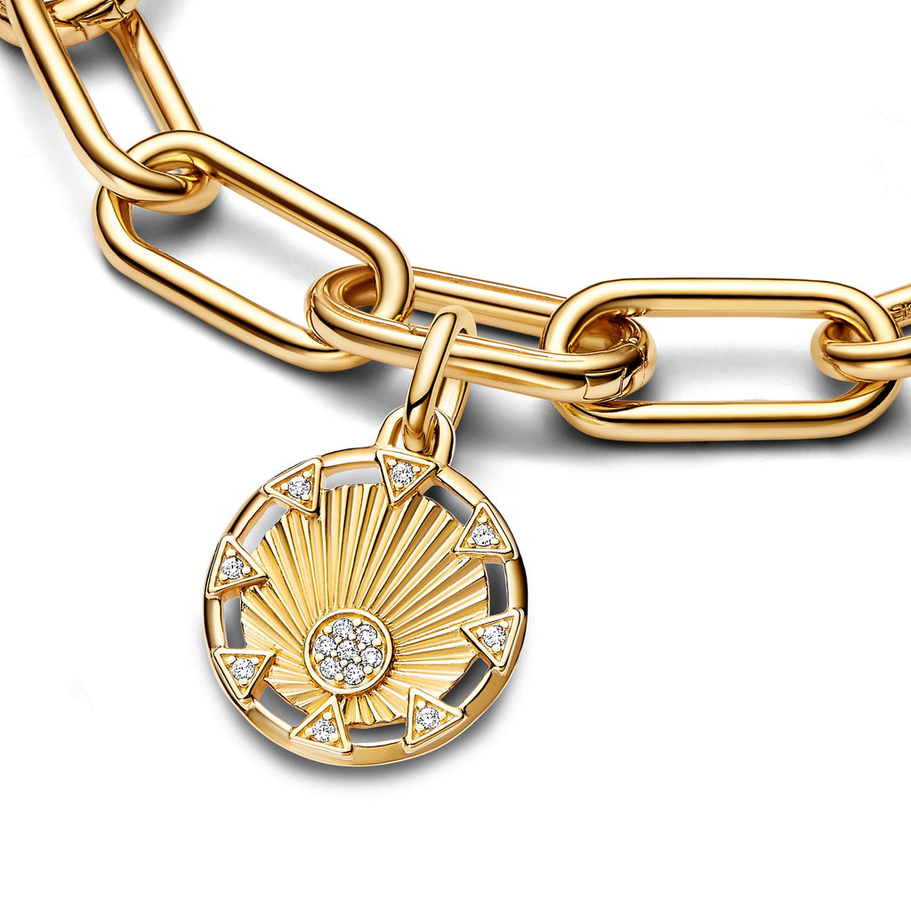 Pandora Charm Featuring ME Power of the Light Sun Medallion
