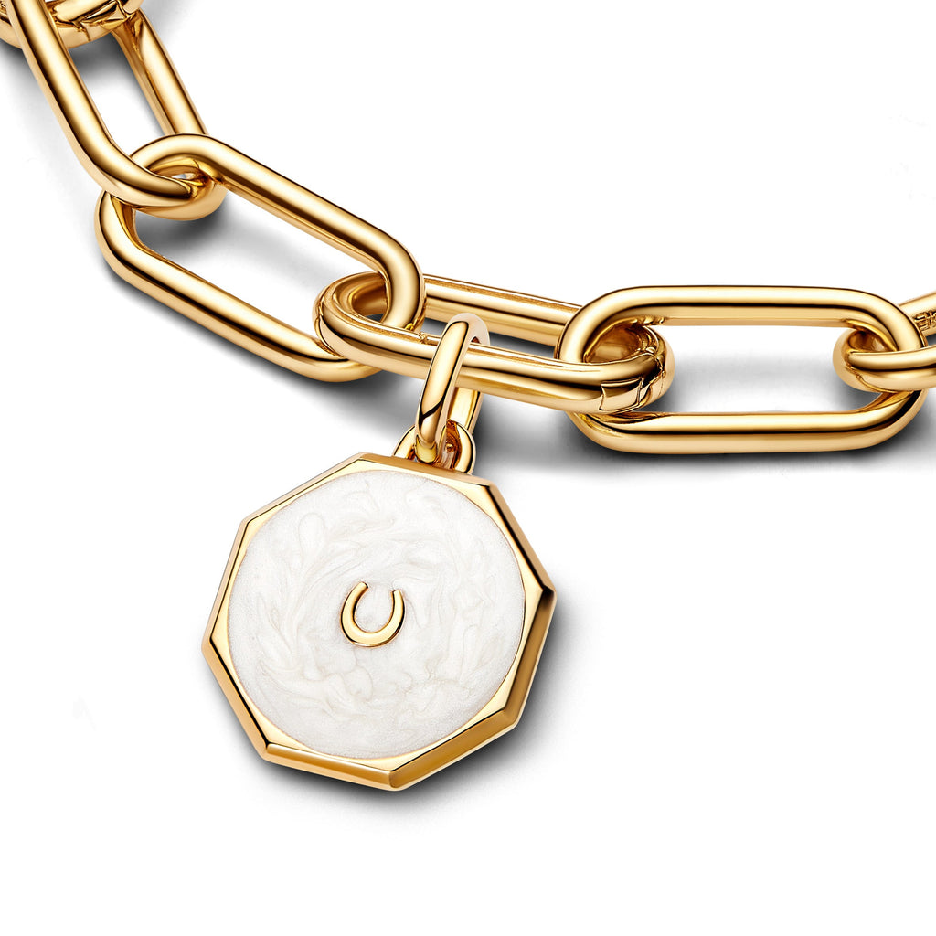 Pandora Charm Featuring ME Lucky Horseshoe Medallion