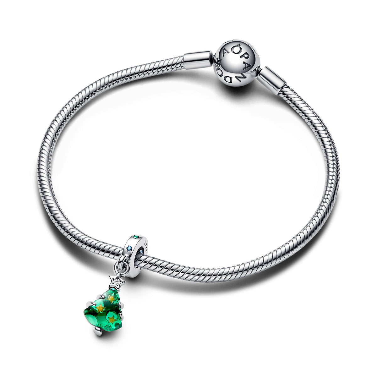Pandora Sparkling Christmas Tree Dangle Charm