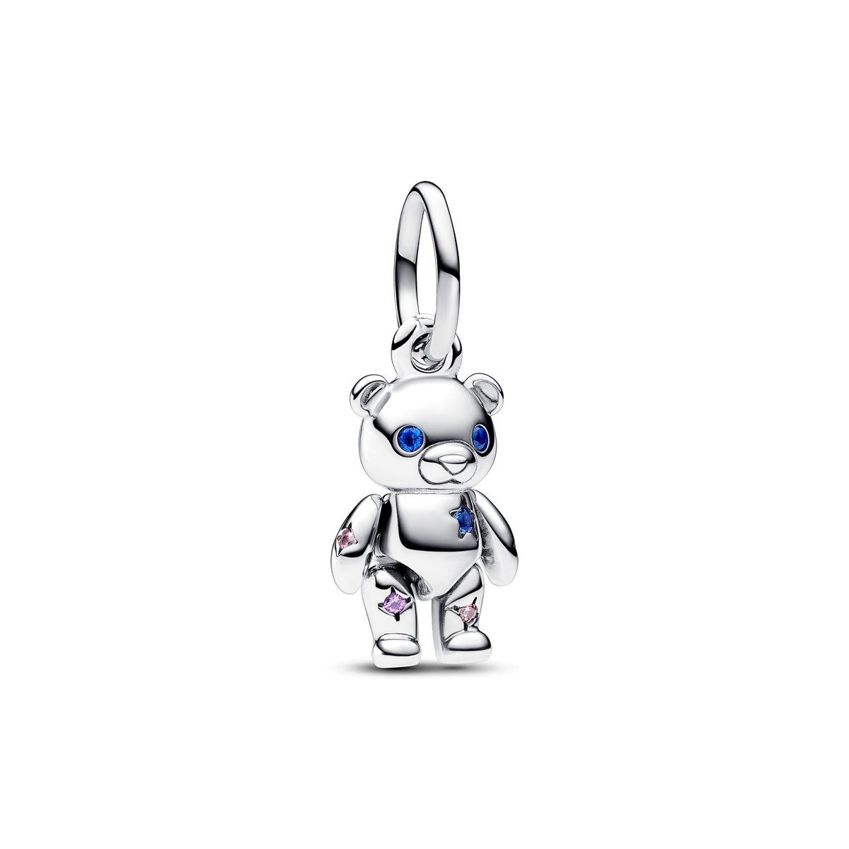 Pandora Jewelry Set Featuring Teddy Bear Necklace Gift Set