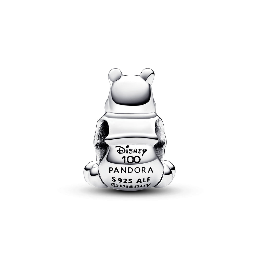 Pandora Charm Featuring Disney 100th Anniversary Winnie the Pooh Lab-created Diamond Dangle