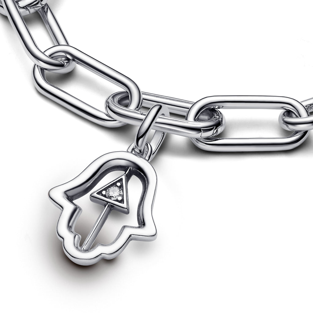 Pandora Charm Featuring Hamsa Hand Medallion