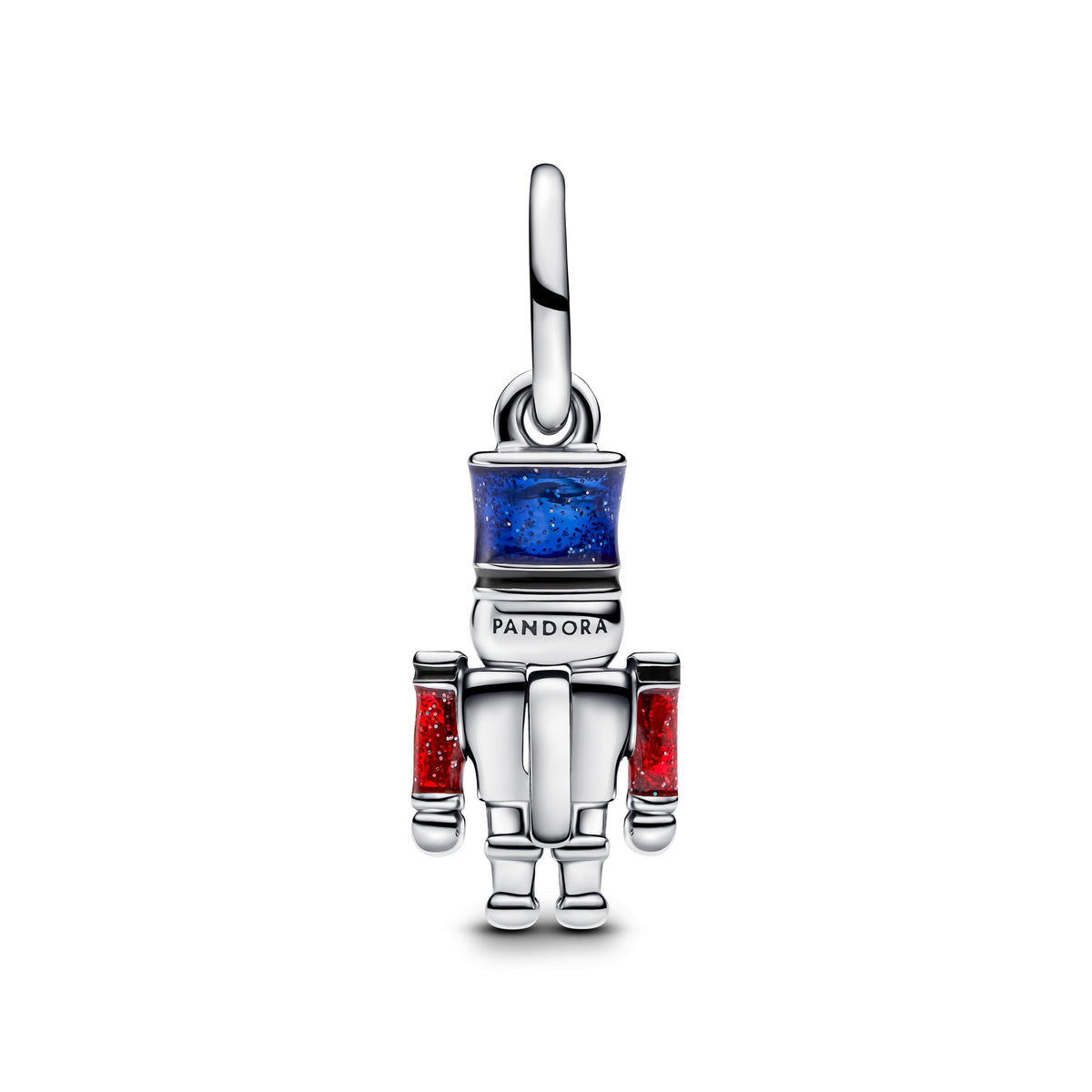 Pandora Charm Featuring Moveable Nutcracker Dangle