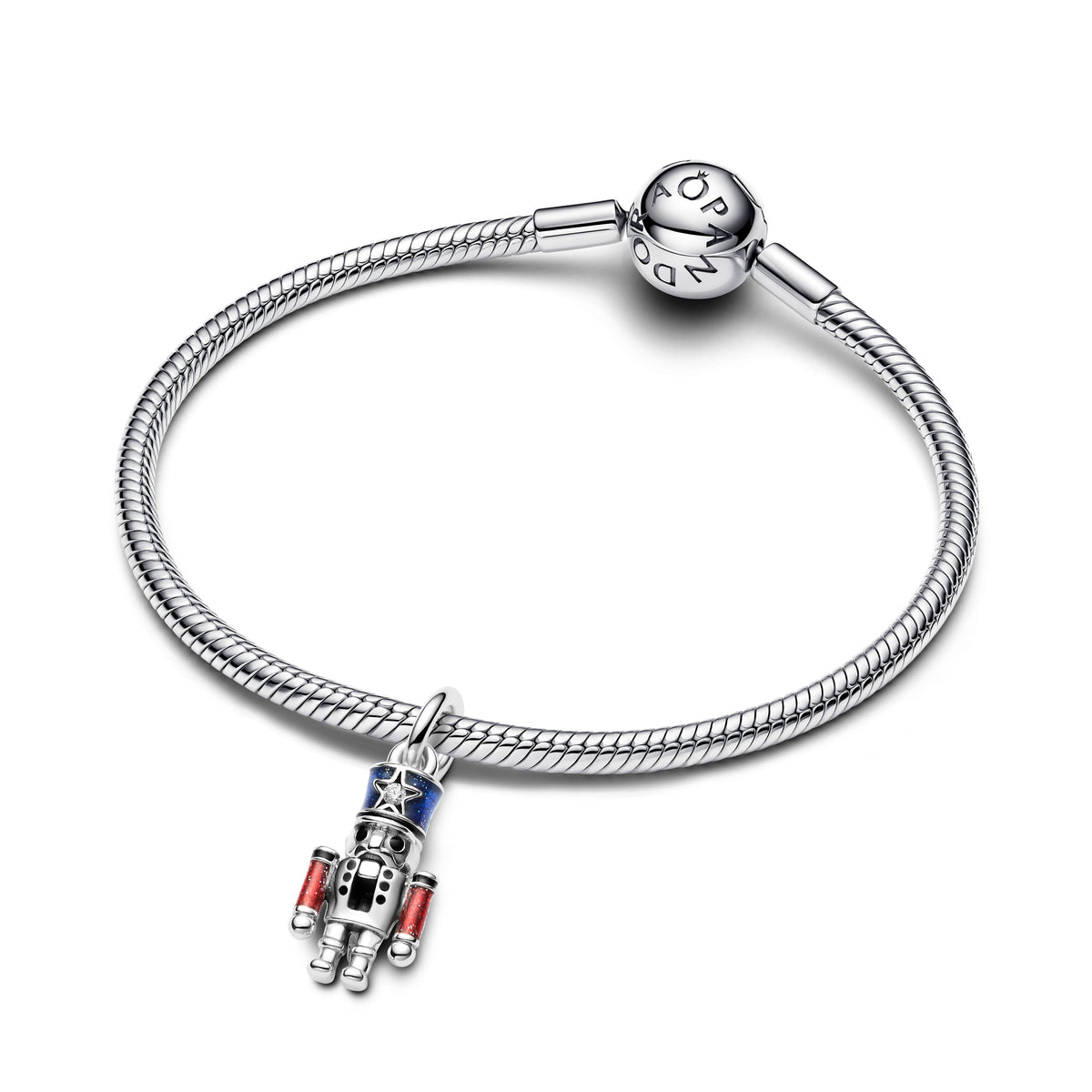 Pandora Charm Featuring Moveable Nutcracker Dangle