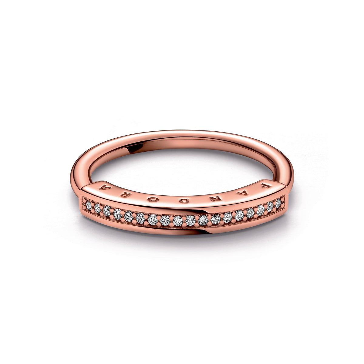 Pandora Ring Featuring Signature I-D Pavé