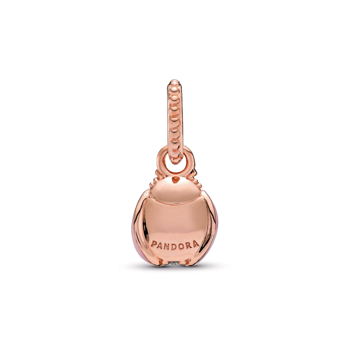 Pandora Necklace Featuring Pink Ladybird