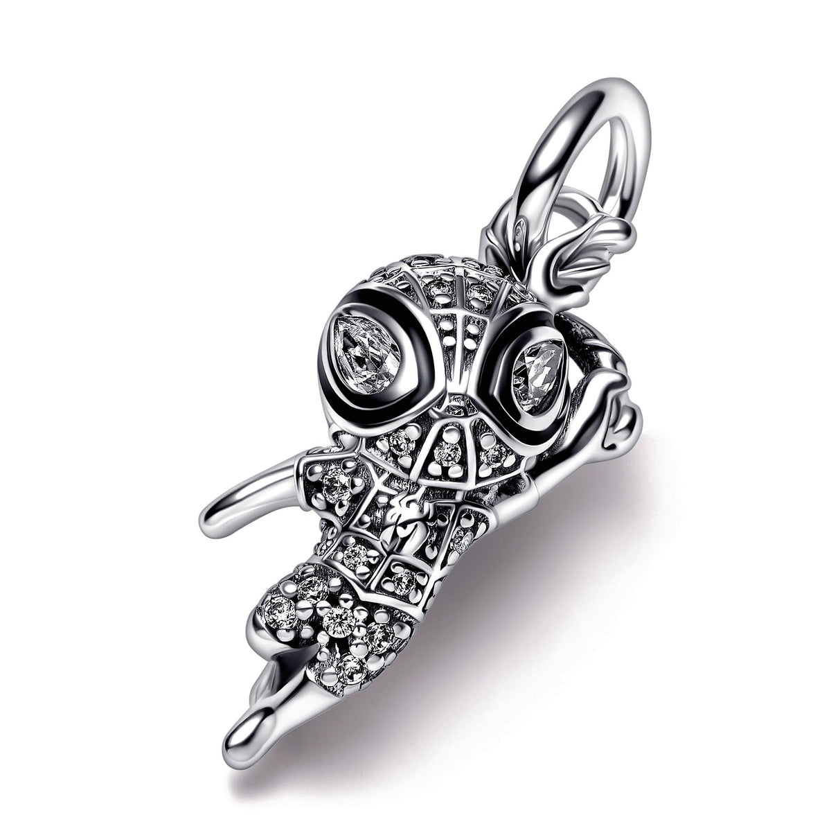Pandora Marvel Spider-Man Pavé Pendant