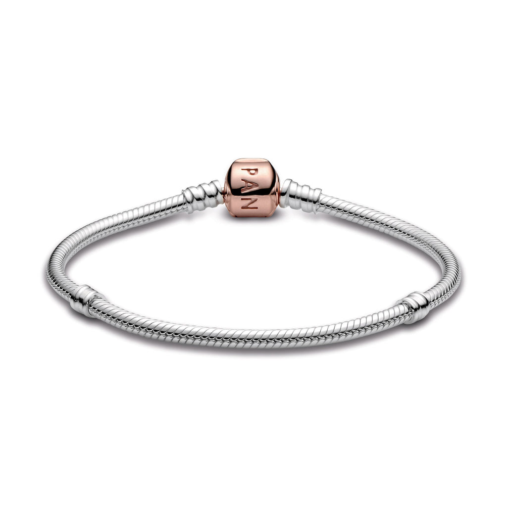 Pandora Bracelet Featuring Moments Snake Chain