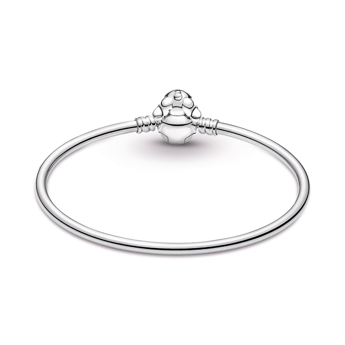 Pandora Bracelet Featuring Moments Disney Stitch Biting Clasp Bangle