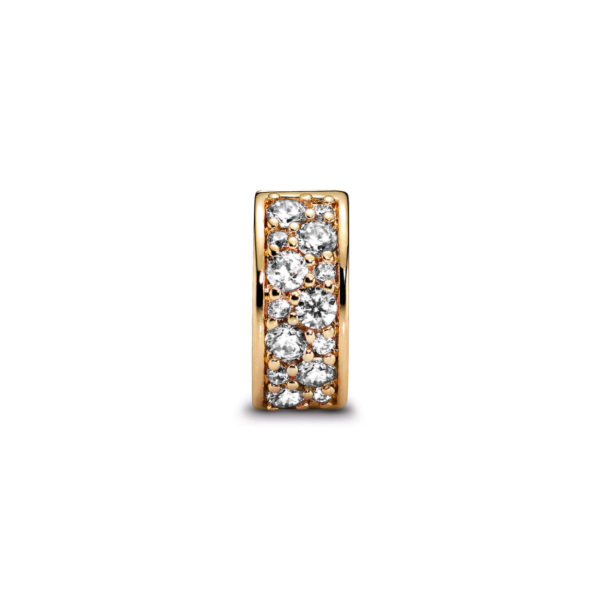Pandora Charm Featuring Clear Pavé Clip