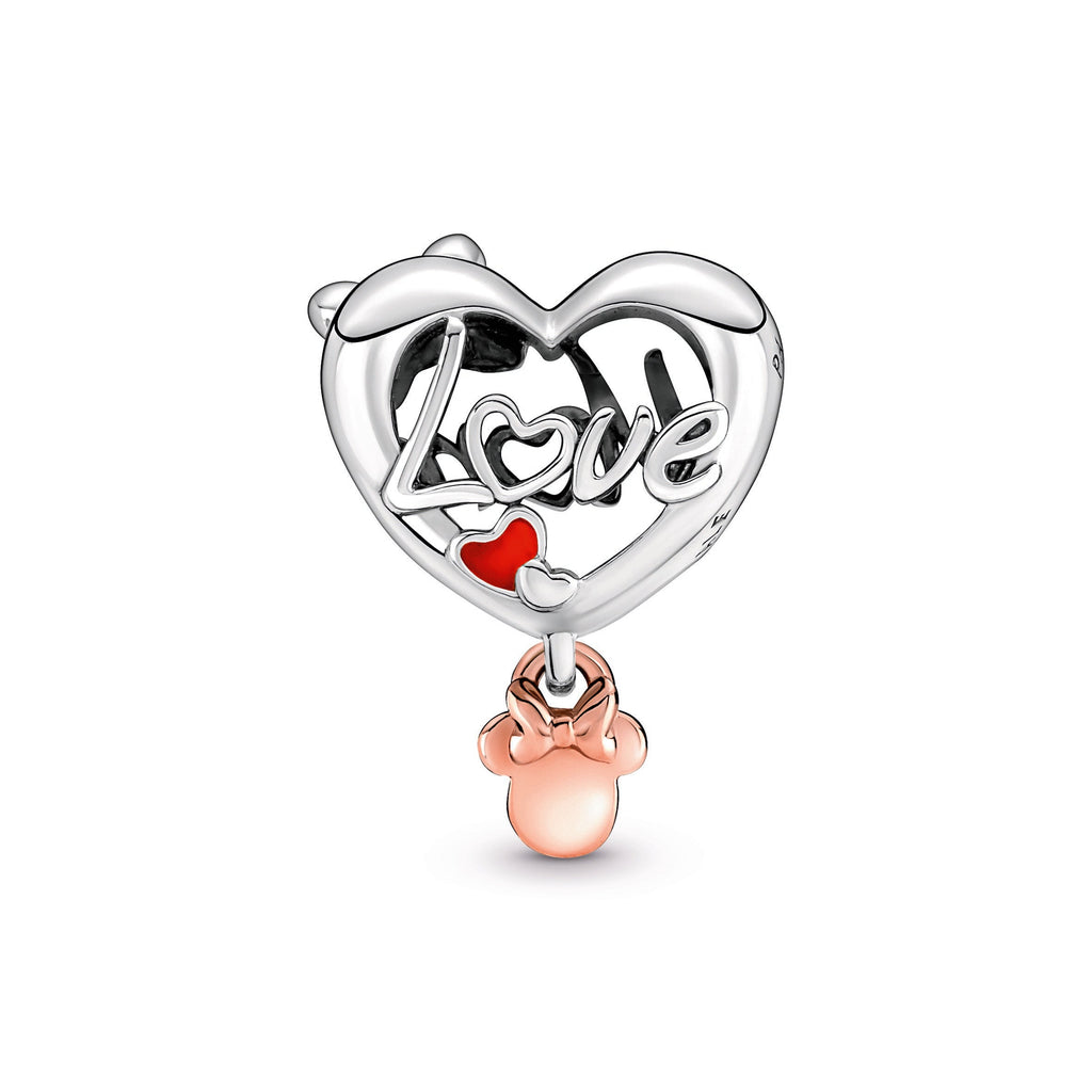Pandora Charm Featuring Disney Minnie Mouse Mum Heart