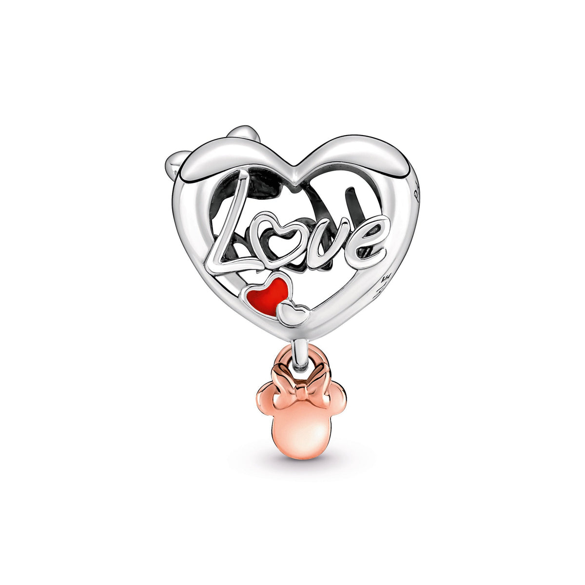 Pandora Charm Featuring Disney Minnie Mouse Mum Heart