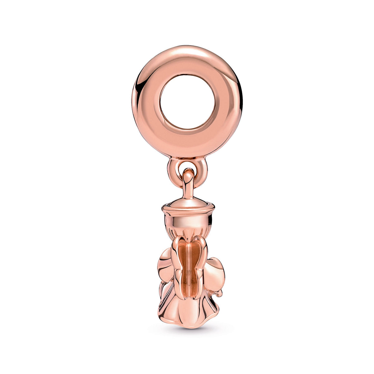 Pandora Charm Featuring Heart Winged Angel Dangle