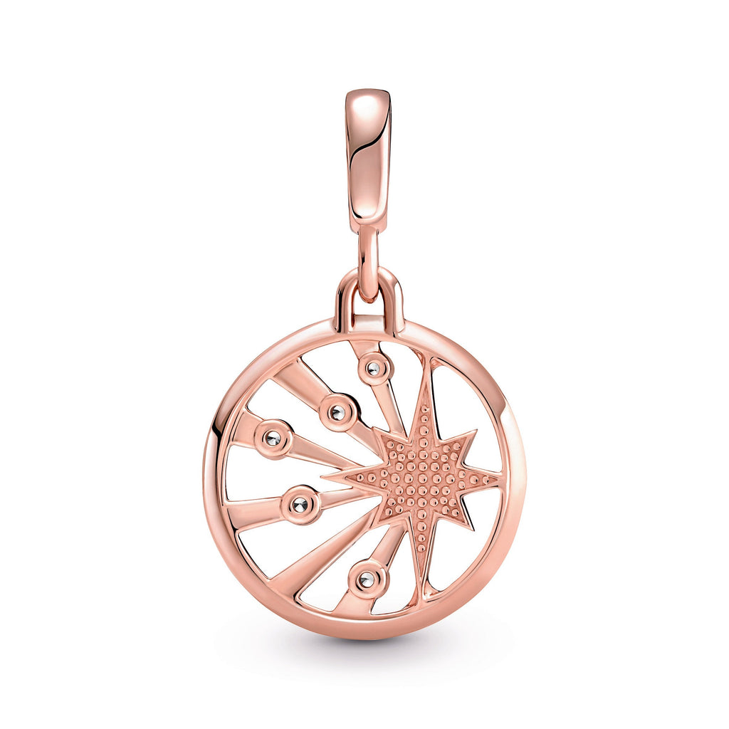 Pandora Charm Featuring ME Rays of Life Medallion