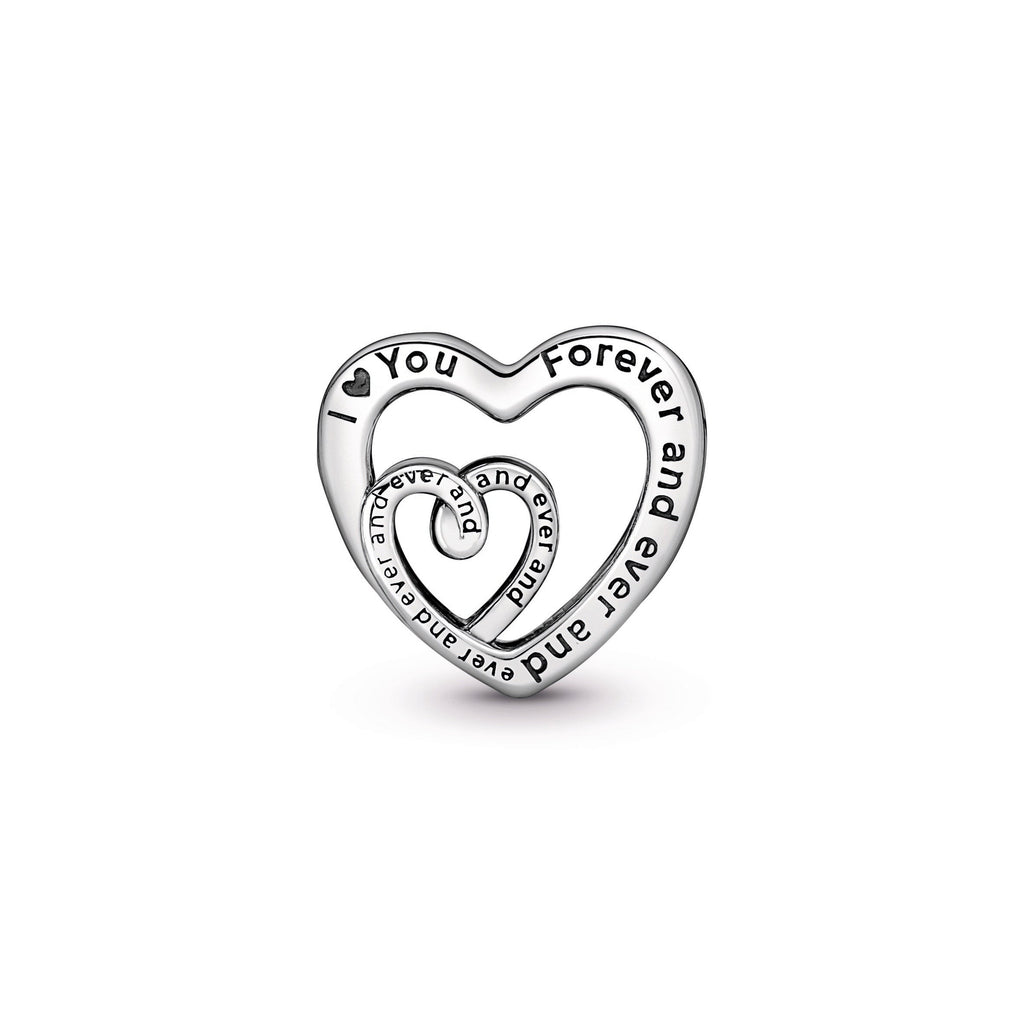 Pandora Entwined Infinite Hearts Charm