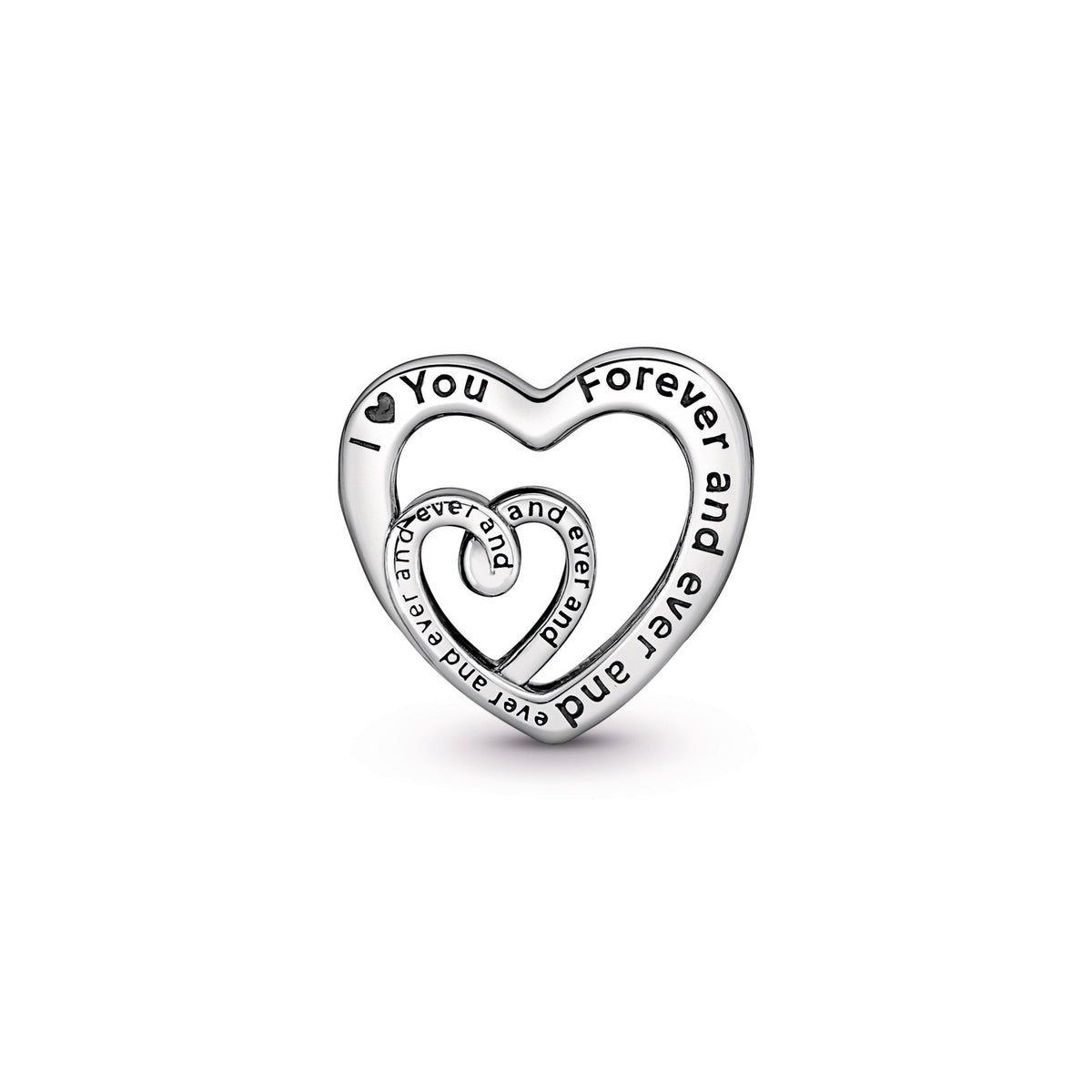 Pandora Entwined Infinite Hearts Charm