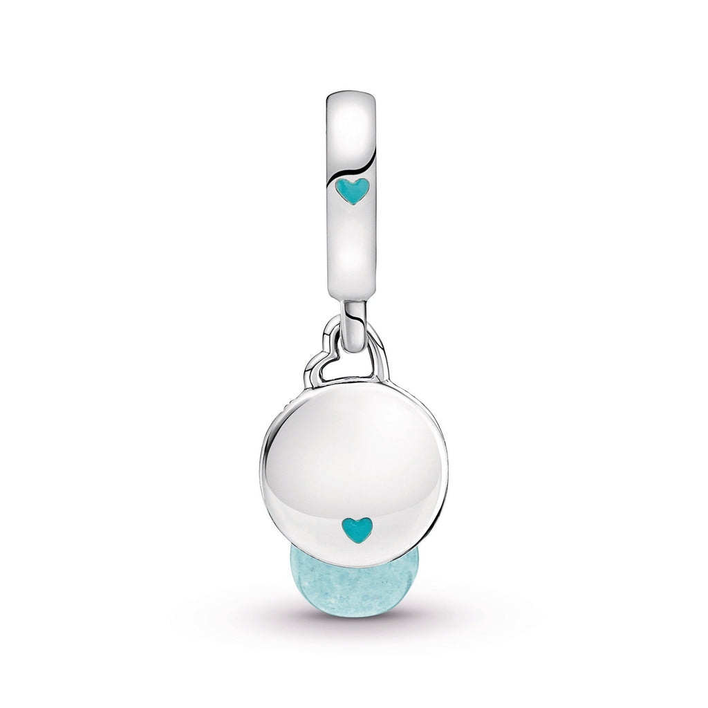 Pandora Glow-in-the-dark Lightbulb Double Dangle Charm