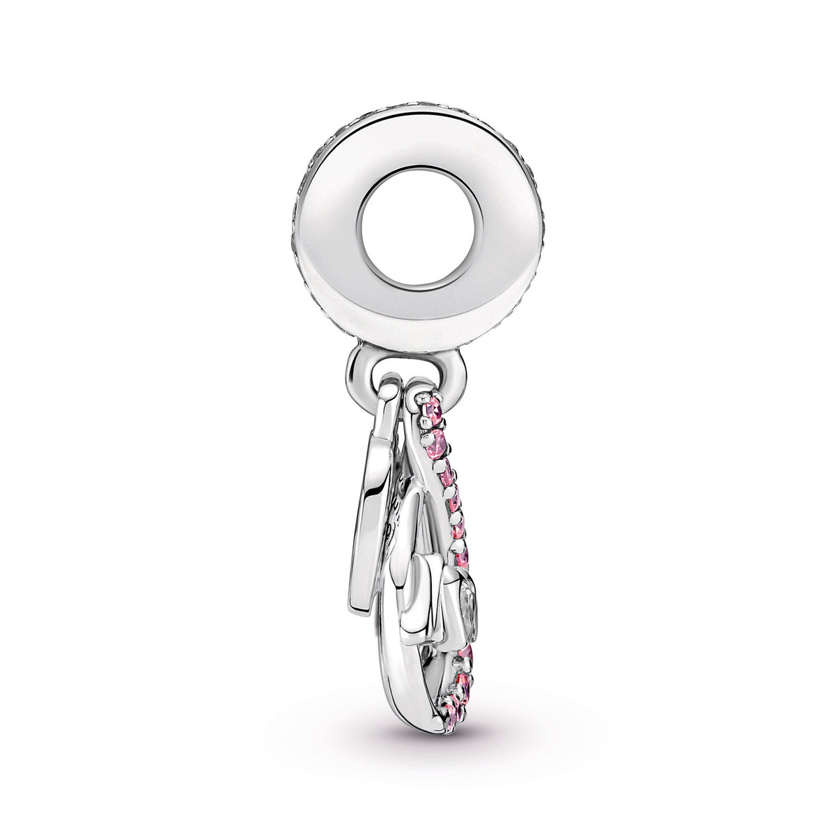 Pandora Charm Featuring Mum Infinity Pavé Double Dangle