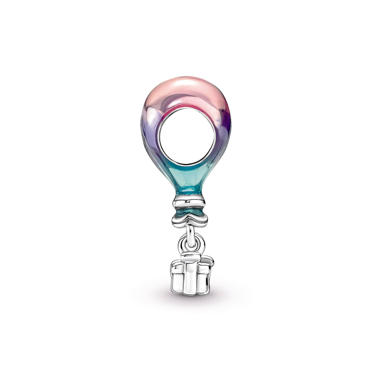 Pandora Charm Featuring Happy Birthday Hot Air Balloon