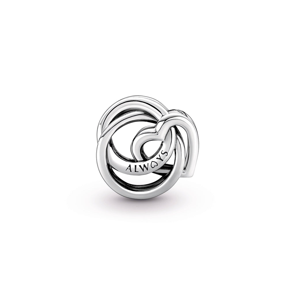 Pandora Charm Featuring Family Always Encircled Heart