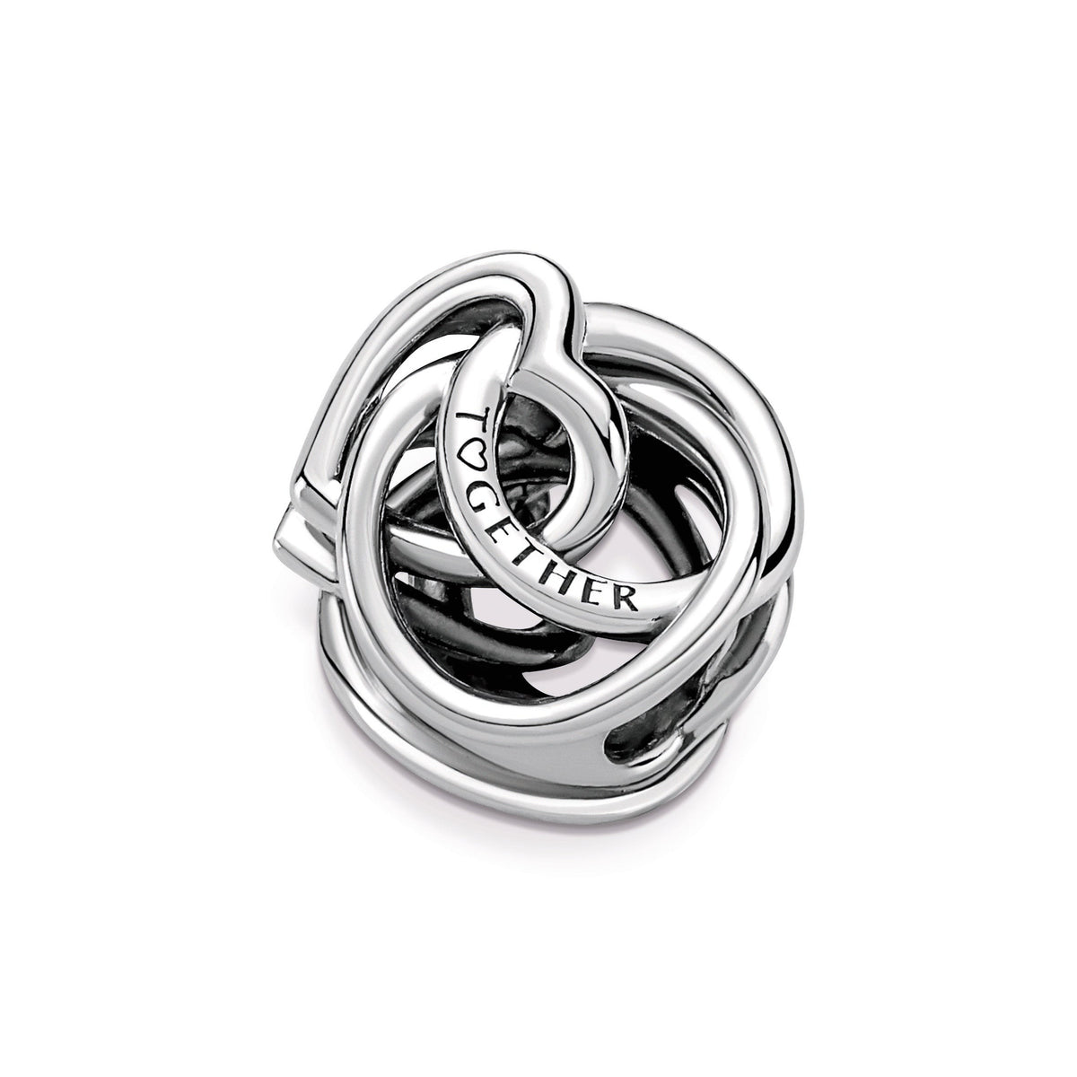 Pandora Charm Featuring Family Always Encircled Heart