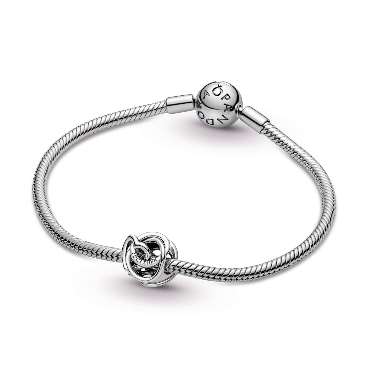 Pandora Charm Featuring Family Always Encircled Heart