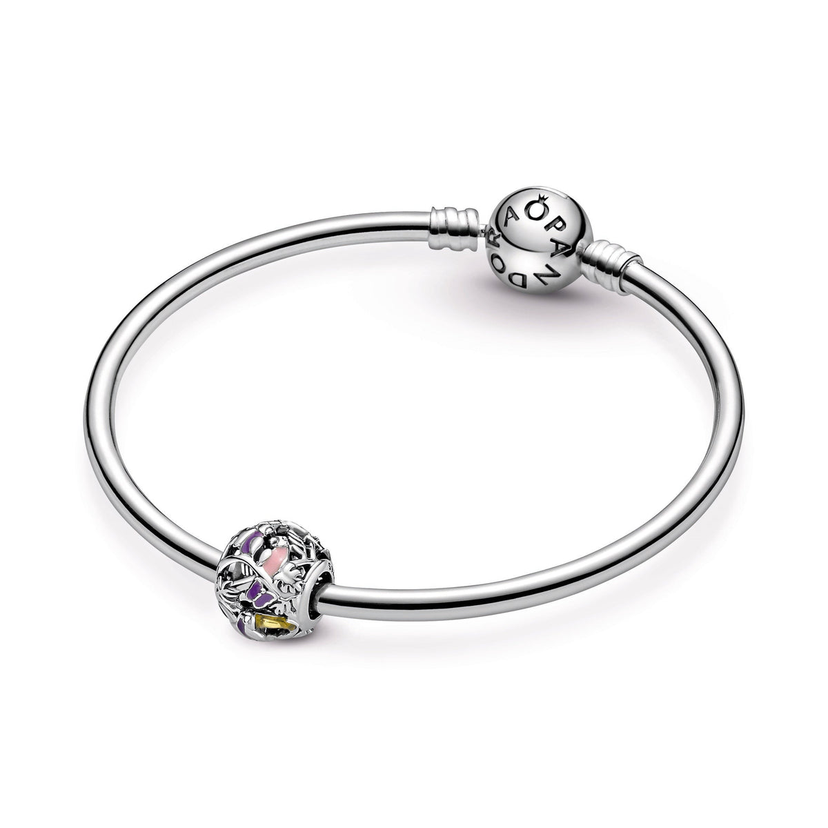 Pandora Jungle Creatures & Leaves Charm