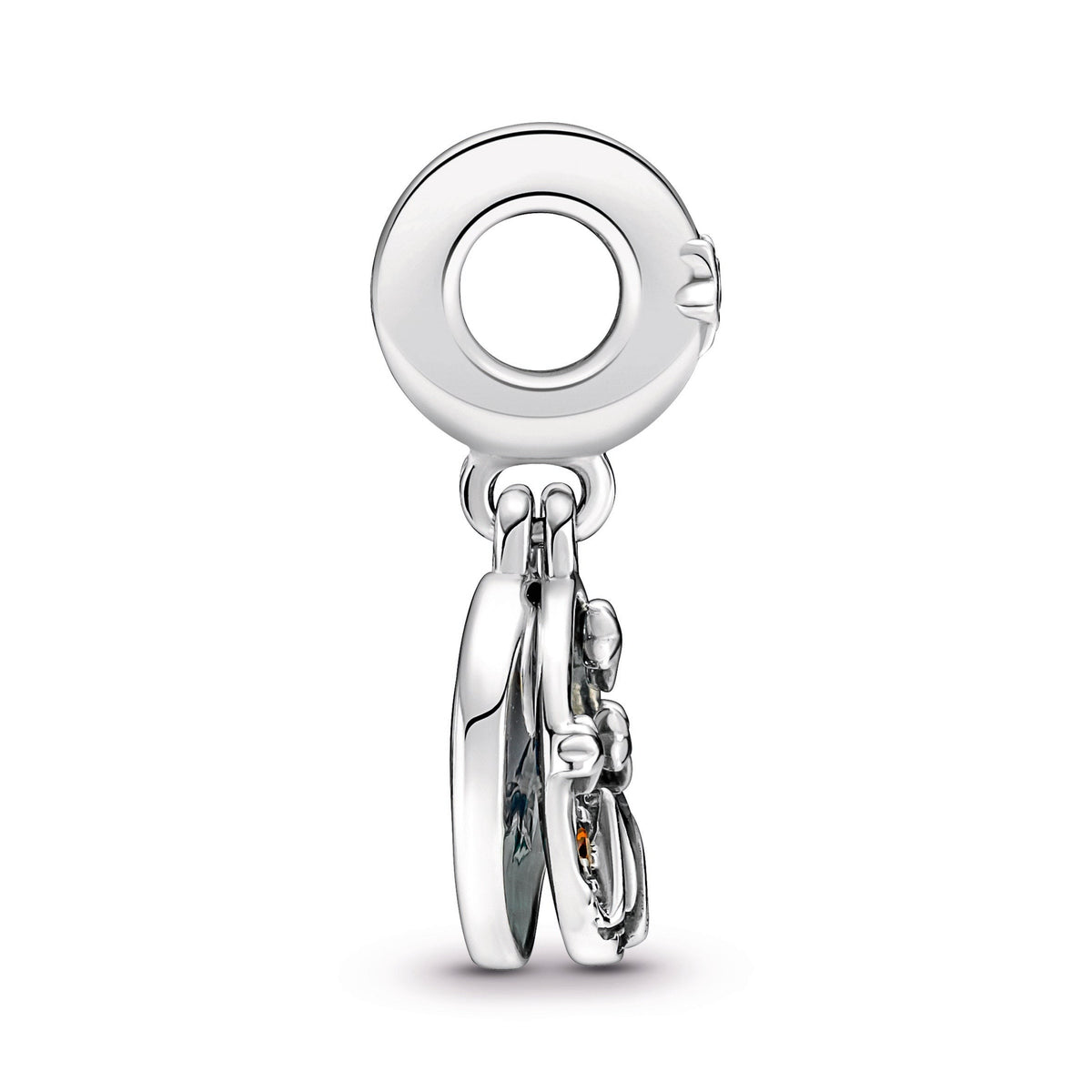 Pandora Charm Featuring Camping Night Sky Double Dangle