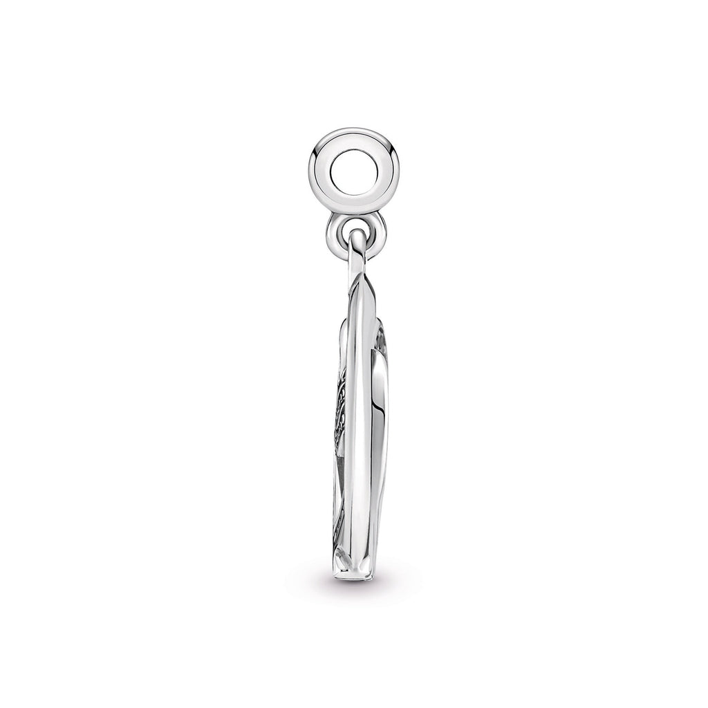 Pandora Charm Featuring ME Rainbow Heart of Freedom Medallion