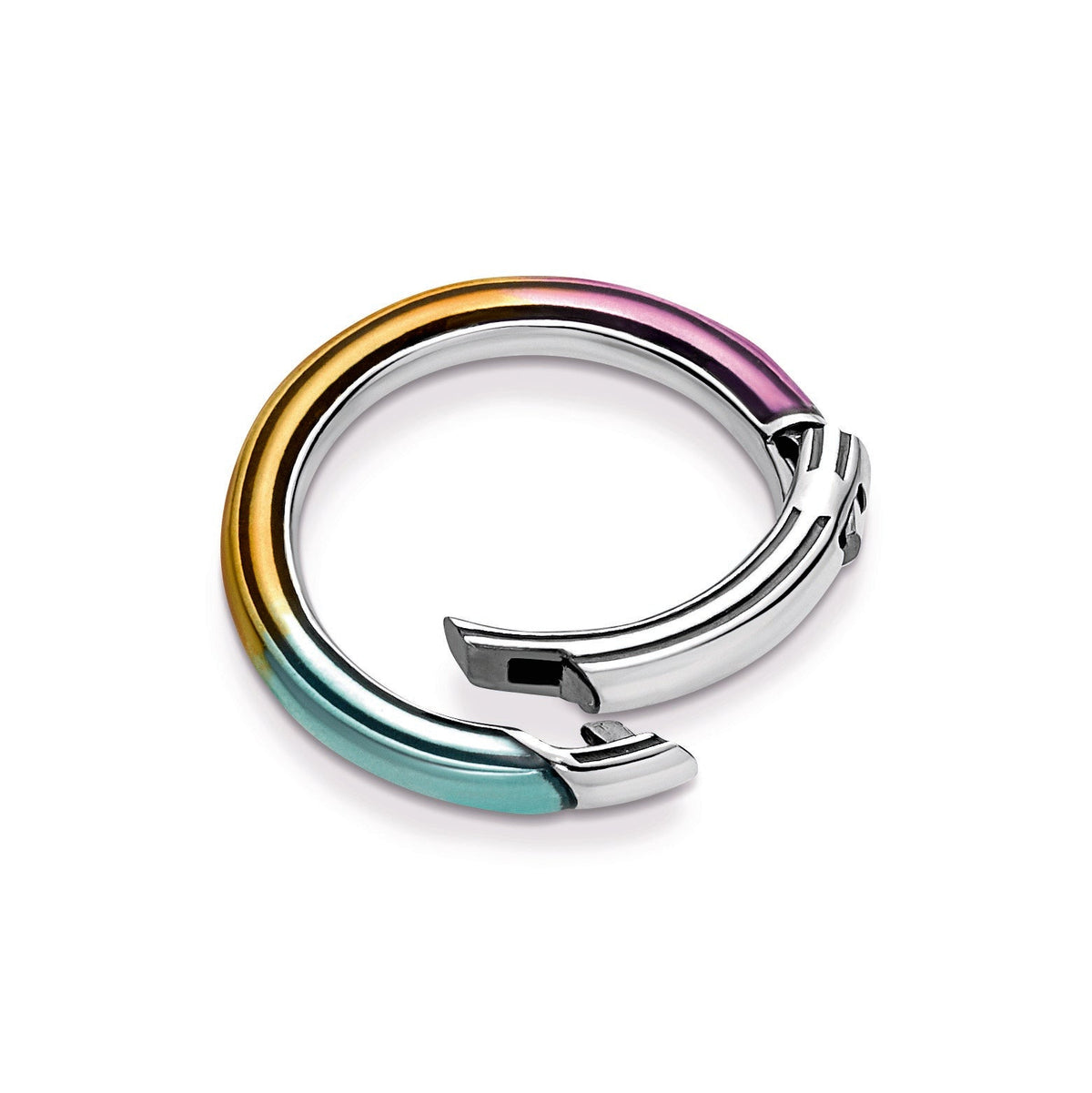 Pandora Bracelet Featuring ME Tie-dye Styling Round Connector