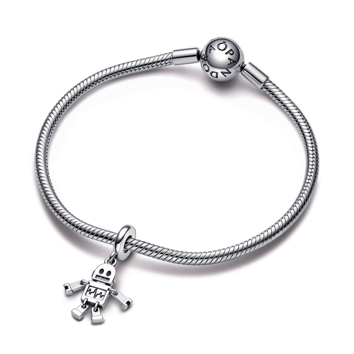 Pandora Charm Featuring Bestie Bot Robot Dangle