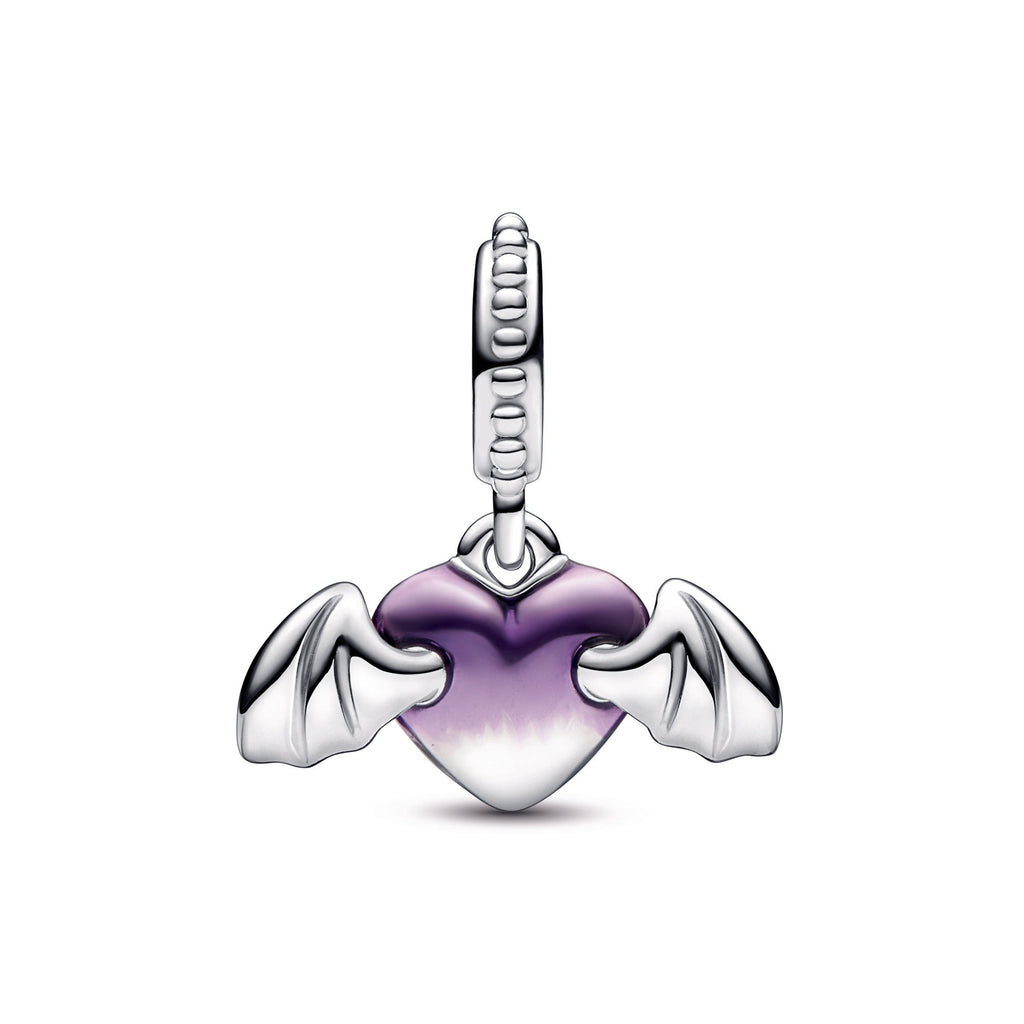 Pandora Charm Featuring Vampire Winged Heart Dangle