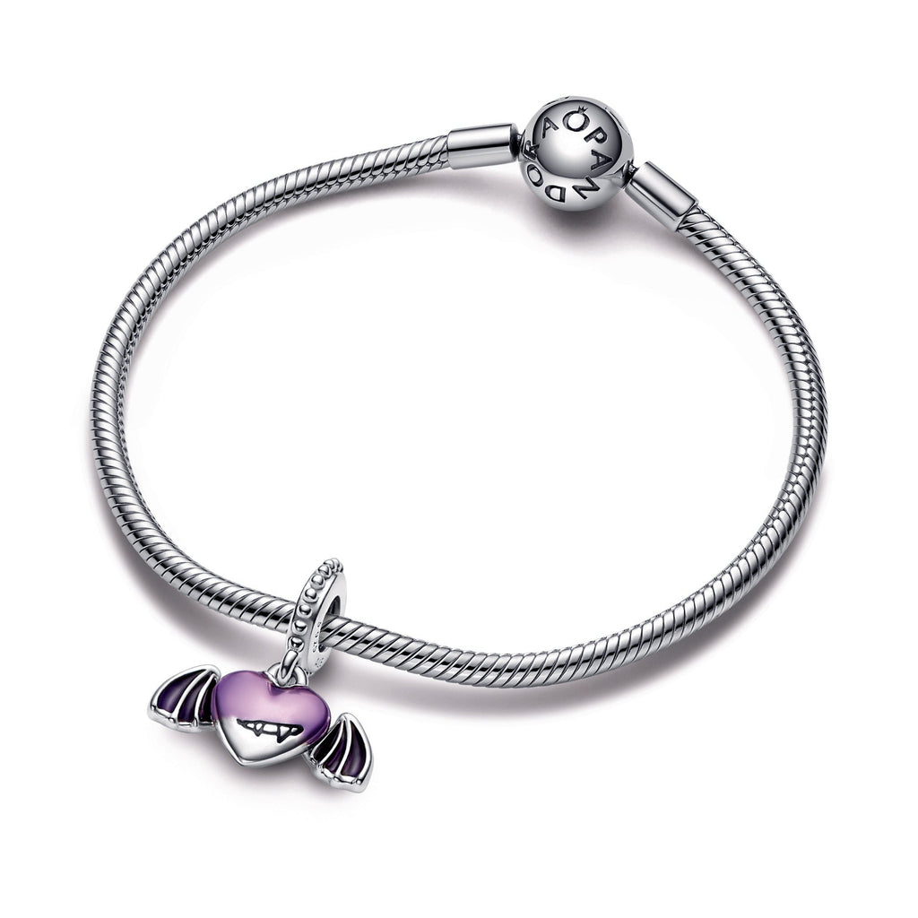Pandora Charm Featuring Vampire Winged Heart Dangle