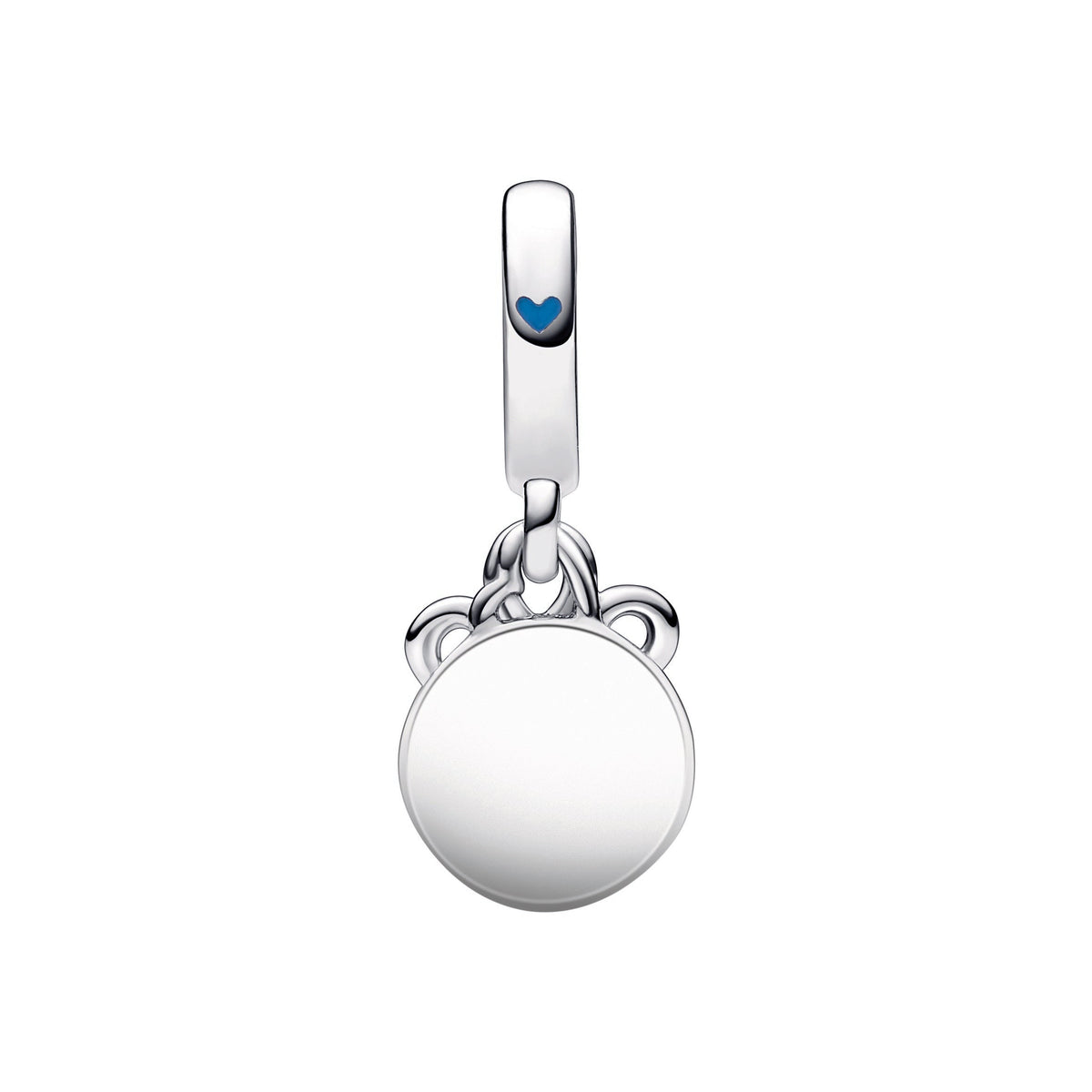 Pandora Charm Featuring Blooming Flower Double Dangle