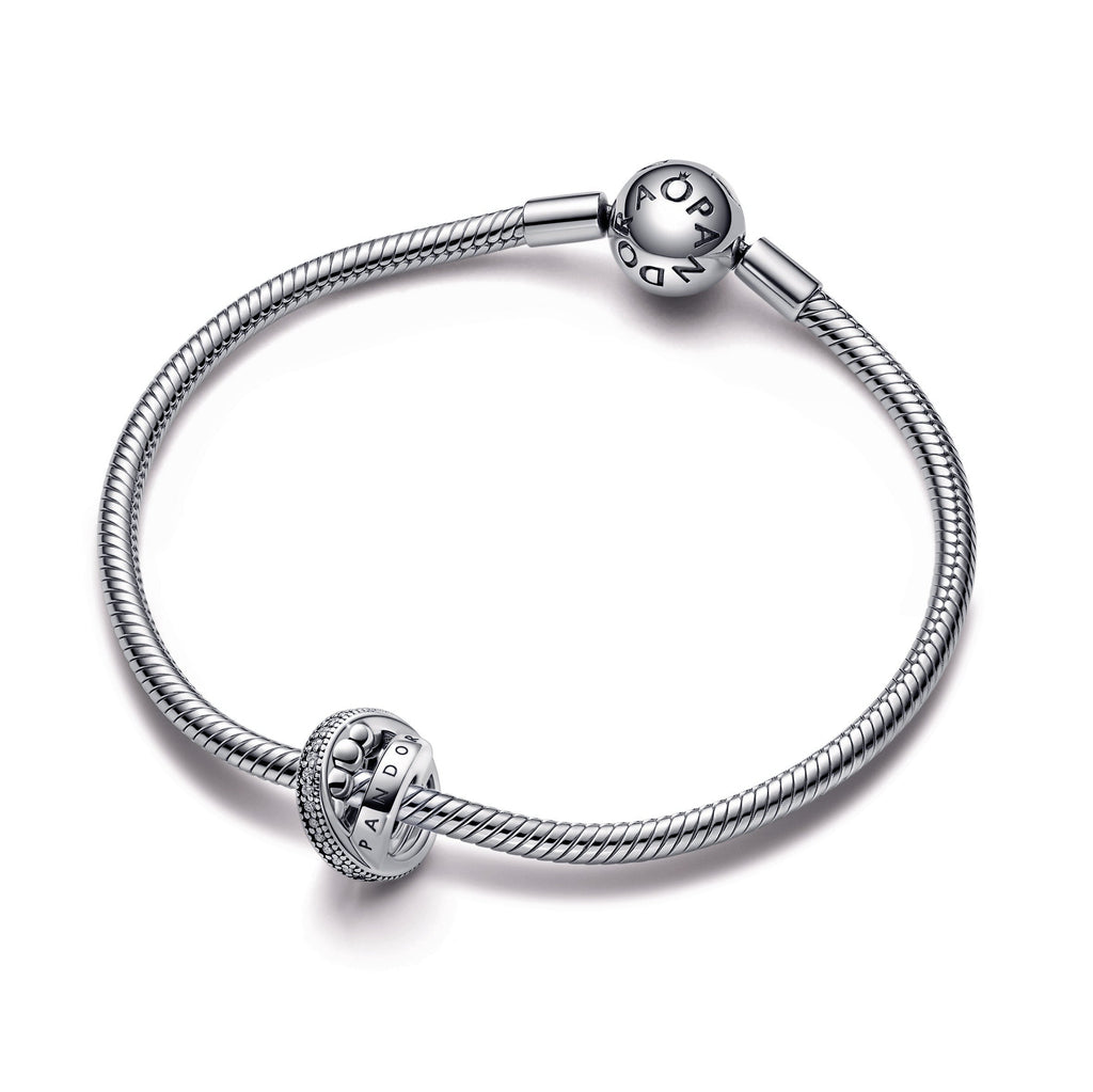 Pandora Charm Featuring Logo, Pavé & Beads