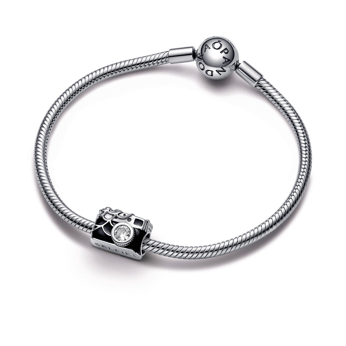 Pandora Charm Featuring Marvel Spider-Man Camera Selfie