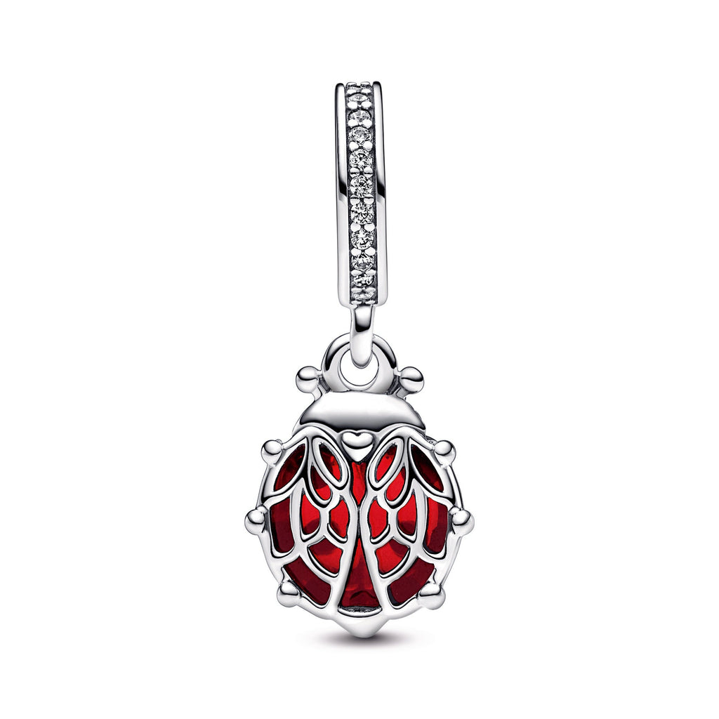 Pandora Charm Featuring Red Ladybird Dangle