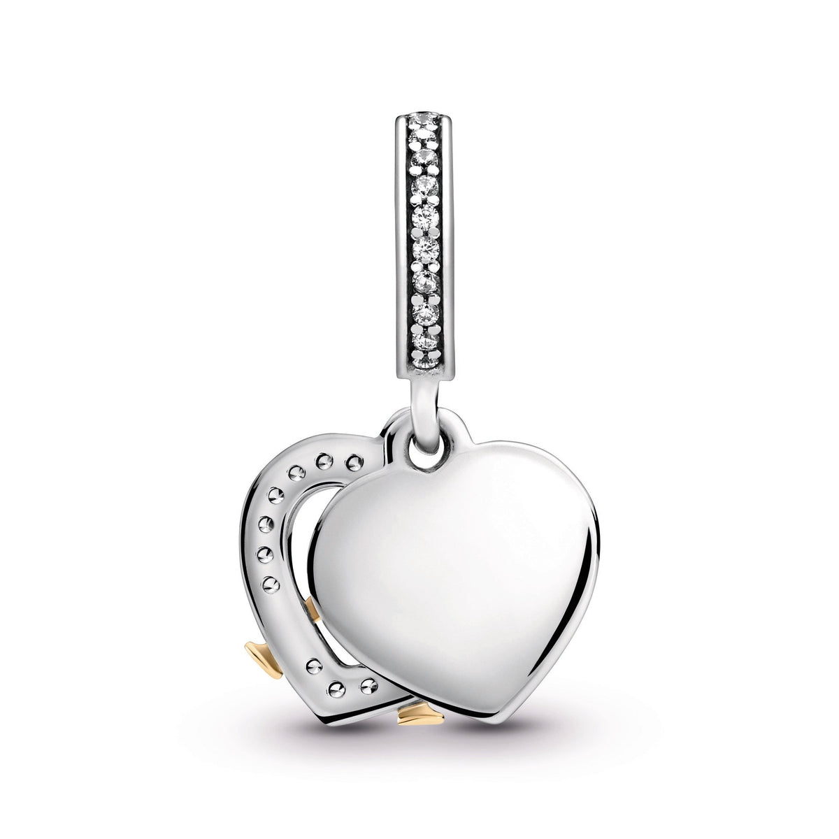 Pandora Two-tone Happy Anniversary Dangle Charm